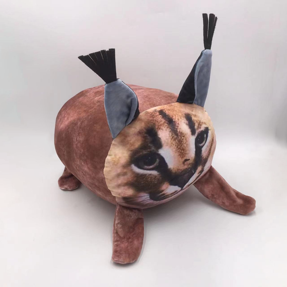 Мягкая игрушка-подушка "Каракал" 20 cm Коричневый (sv2936-20) | Зображення 2