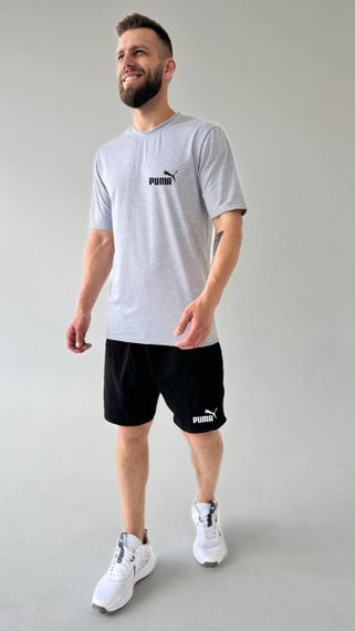 Чоловічий літній костюм Puma сірий | Зображення 2
