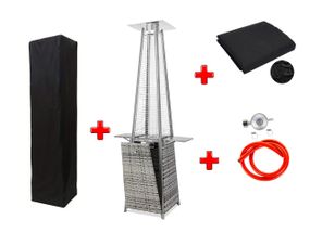 Газовий обігрівач Pyramid Grey Rattan GRILLI 777419 Код: 012837