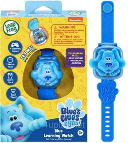 Подсказки Бульки для всех! Интерактивные детские часы с Булькой. Blue's Clues and You! Learning Watch