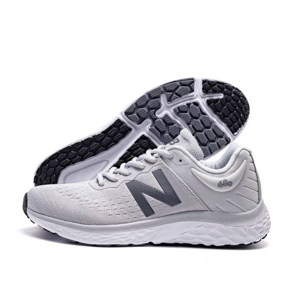 Кросівки New Balance весна/літо матеріал текстиль колір світло сірий, білий | Зображення 8