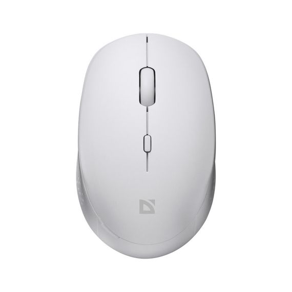 Мишка Defender Auris MB-027 Silent Wireless White (52028) | Зображення 1
