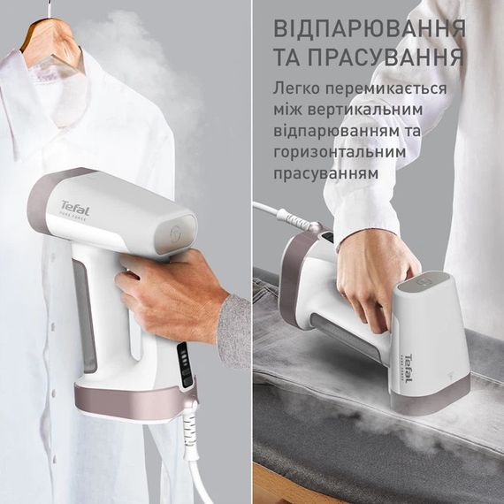 Відпарювач ручний Tefal Pure Force DT8720E0 1800 Вт білий | Зображення 2