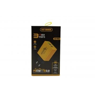 Адаптер USB та 2 TYPE C 65W | Зображення 2