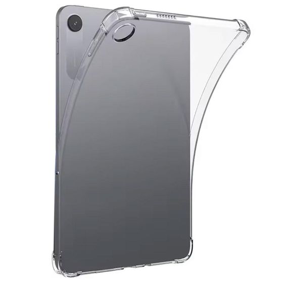 Силиконовый чехол бампер Primolux Silicone для планшета Xiaomi Redmi Pad 2 9.7" 2026 / Poco Pad C1 9.7" - Clear
