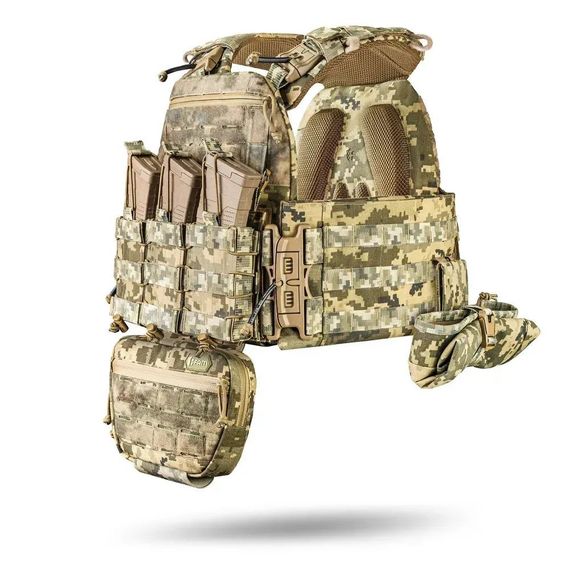 Плитоноска М7 PRO GEN 15x30 + 7 підсумків Піксель ММ14