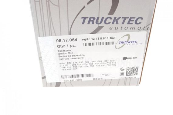 Катушка запалення BMW 3 E46 E90 F30 F80 5 E60 F10 X5 E70 F15 F85 X6 00- 08.17.064 | Зображення 8