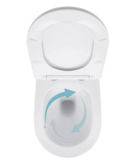 Набір Qtap Nest 4 в 1 підвісний унітаз Jay Ultra Quiet 520x360x320 + комплект інсталяції QT07335175W48201 | Зображення 4