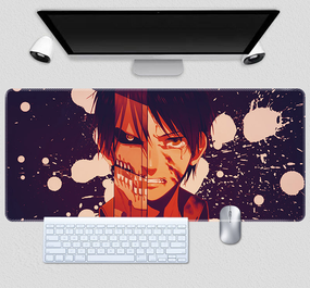 Ігрова поверхня для мишки з Аніме принтом "Атака Титанів / Attack on Titan" 800*300*3 мм 0652