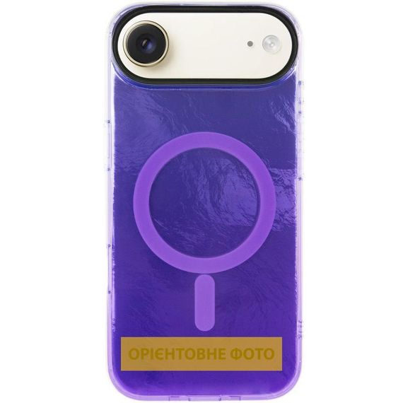 Чохол TPU Shiny Mountain (MagFit) для Apple iPhone 17 Air (6.6") Green / Blue Purple | Зображення 1