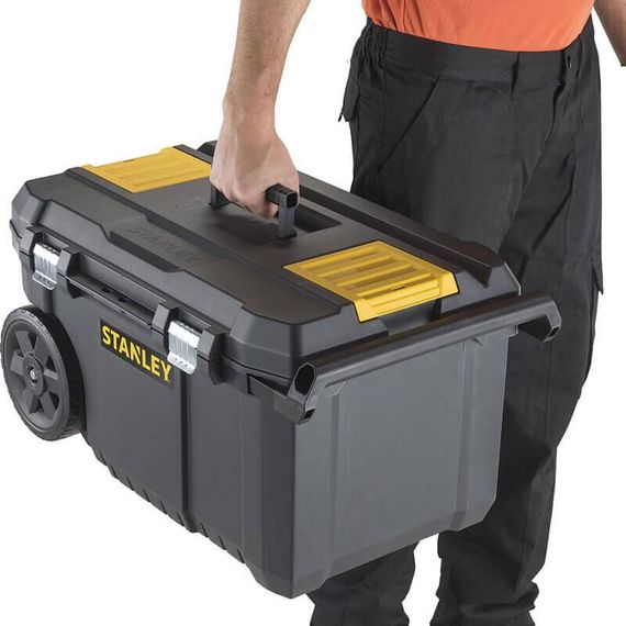 Скринька великого об'єму ESSENTIAL CHEST, розміри 665x404x344 мм, з колесами STANLEY STST1-80150 | Зображення 5