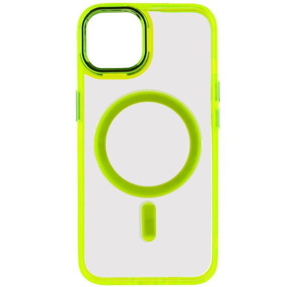 Чохол TPU Iris with MagSafe для Apple iPhone 12 Pro Max (6.7") Жовтий