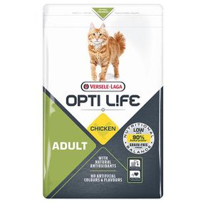 Сухий корм Opti Life Adult Опти Лайф суперпреміум беззерновий для котів 2,5 кг