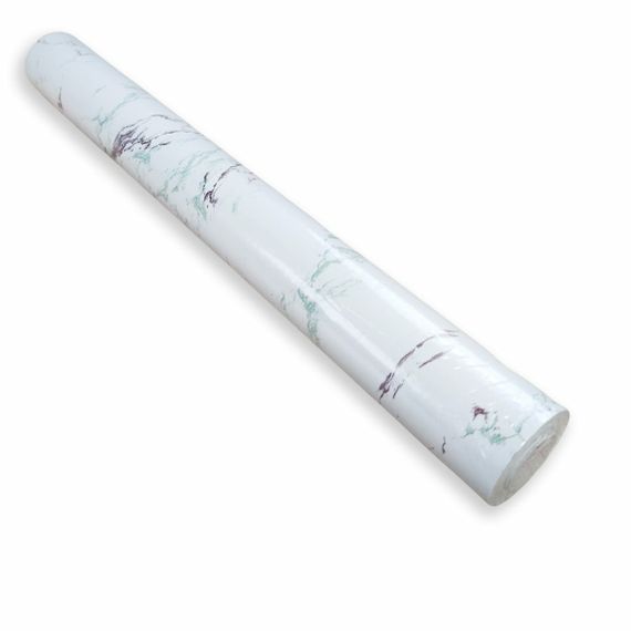 Самоклеюча плівка 0,45х10м х 0,07мм Зелено-червоний мармур SW-00001272 | Зображення 3