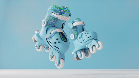 Детские ролики YVolution Switch Skates голубые YR25B4 | Зображення 2