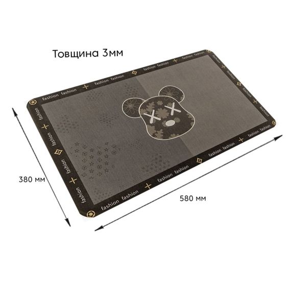 Вологопоглинаючий килимок 38*58CM*3MM (D) SW-00001568 | Зображення 2