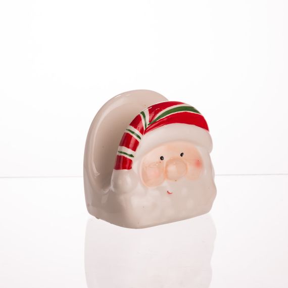 Салфетница на стол Santa 8*6*9 см фарфоровая CR-1-37 | Зображення 1
