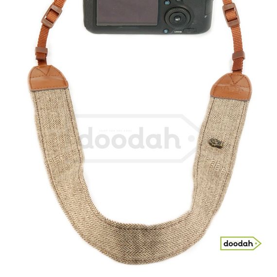 Ремінь нашийний для фото камери - Tweed Strap Brown | Зображення 1