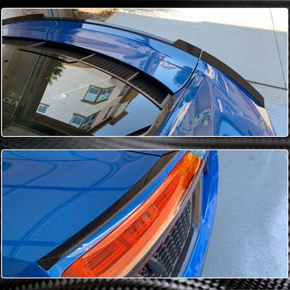 Спойлер V3 (Карбон) для Ауди R8 2015- рр | Зображення 3