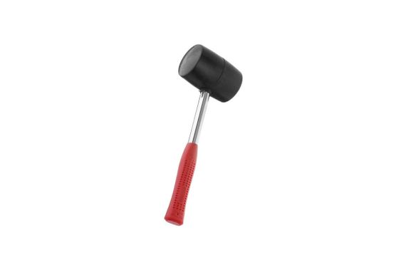 Киянка Intertool - 900 г х 90 мм черная, ручка металл (HT-0233) | Зображення 1