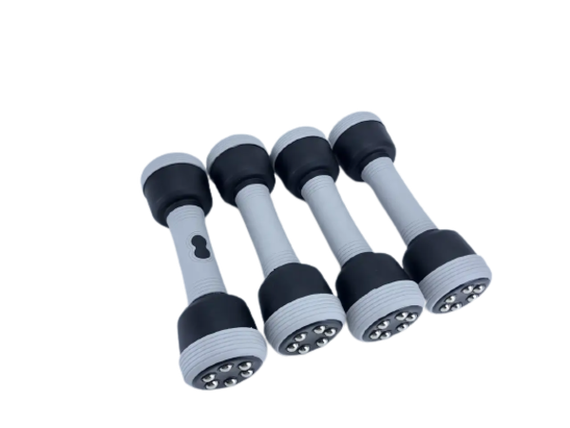 Массажные гантели с изменяемым весом для фитнеса Swan Fit Massage Dumbbells серые (17494-31_994) | Зображення 5