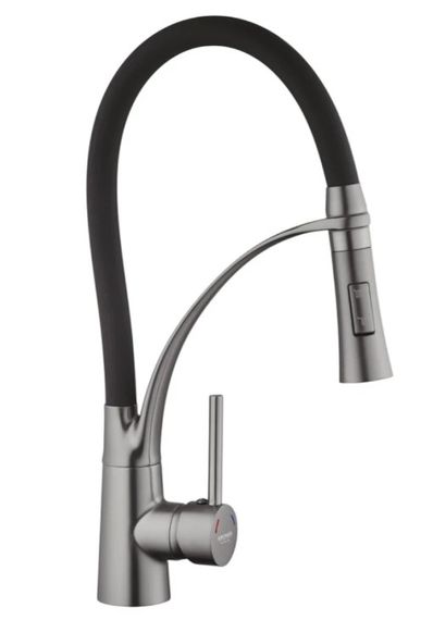 Змішувач для кухні Kroner KRP Ersel - GRP03393BLK (CV033800)