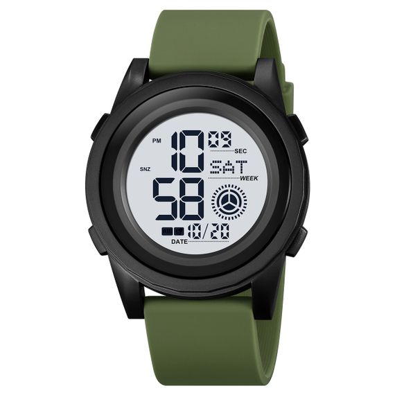 Skmei 2082AGWT Army Green White SALE