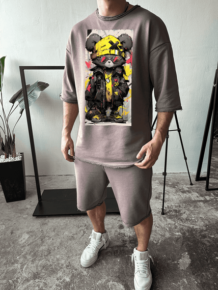 Комплект футболка/шорти ДТФ-петля