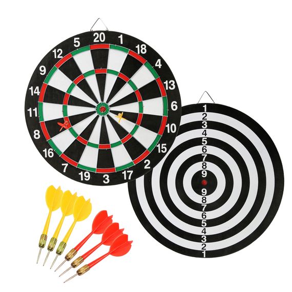 Дартс класичний Cornix Dartboard Game 2 в 1 36.5 см + 2 комплекти дротиків XR-0391