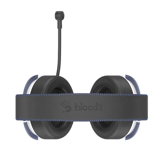 Гарнітура ігрова Bloody M590i USB + 4-Pin 3.5 mm, колір чорно-білий | Зображення 3