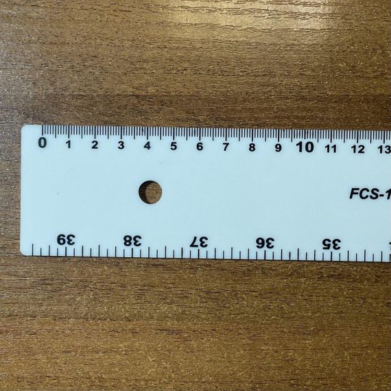 Линейка лекало Peri FCS-1 портного пластиковая 100 см (6412) | Зображення 1
