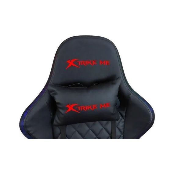 Крісло ігрове Xtrike ME Advanced Gaming Chair GC-907 RGB Black/Red (GC-907) | Зображення 3
