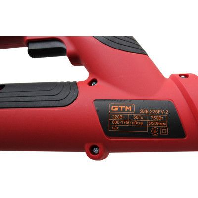 Шлифовальная машина GTM для стен SZB-225FV-2 (жираф) 225мм, 750Вт, 800-1750 об/мин (SZB-225FV-2) | Зображення 9