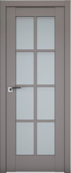 Двері Terminus soft модель 601 (засклена) Оникс