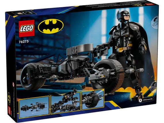 Конструктор LEGO Batman Фігурка Бетмена для складання і бетцикл (76273) | Зображення 1