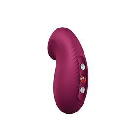 Вакуумный стимулятор Fun Factory Desire Wine Red, 11 режимов работы, перезаряжаемый, Красный