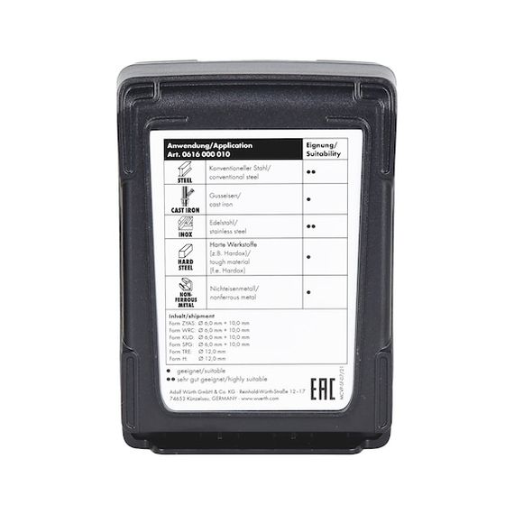 Набір бор-фрез твердосплавних | Зображення 3