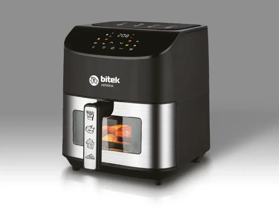 Аерофритюрниця Air Fryer 4200Вт 8л BITEK BT-9501 | Зображення 3