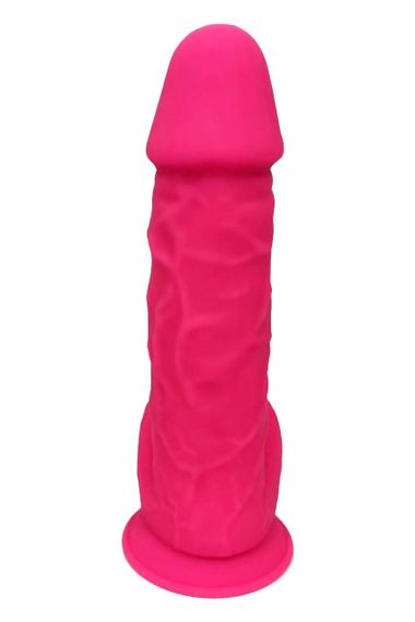 Фаллоимитатор реалистичный Dreamtoys Real Love на присоске с мошонкой, розовый sexstyle | Зображення 3