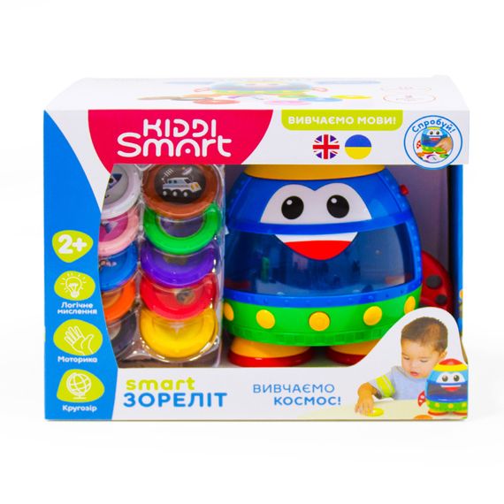 Інтерактивна навчальна іграшка Smart-Зореліт KIDDI SMART 344675 українська та англійська | Зображення 3