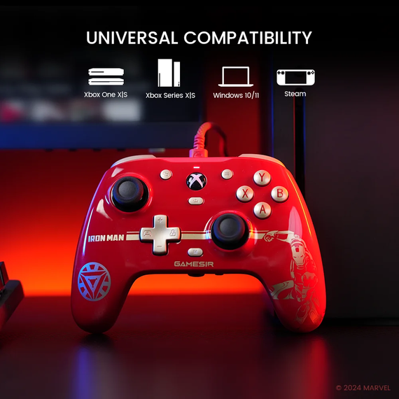 Геймпад Gamesir G7 HE Iron Man, Limited Edition для Xbox Series X/S, Xbox One і Windows 10/11 | Зображення 2