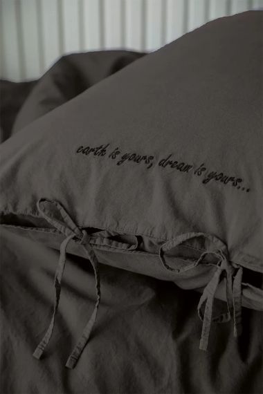 Постельное белье  Issimo Dreamers Poplin 160х220 см Antrasit | Зображення 2