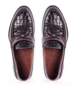 Туфлі коричневі лофери VadRus 43 розмір