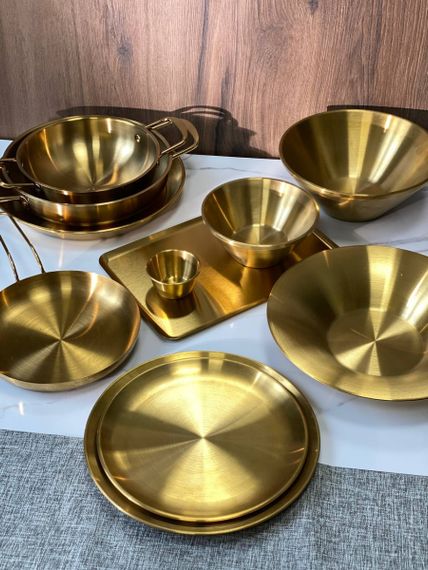 Піднос Olens Золоте дзеркало 102-1303 20х30 см золотистий | Зображення 2