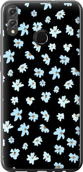 Чехол на Huawei Honor 8X Цветочный "4900u-1596-17620"
