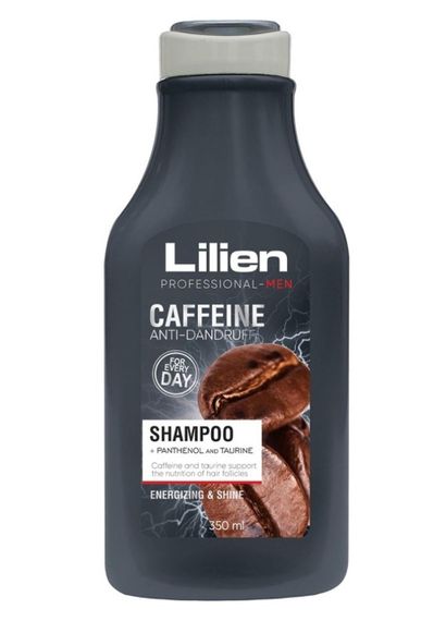 Шампунь против перхоти мужской Lilien Caffeine Anti-Dandruff 350 мл