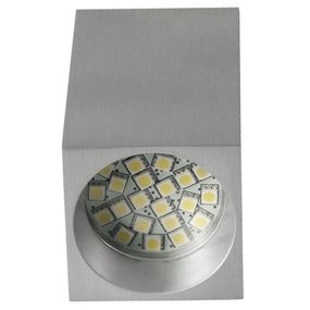 Подсветка тубус накладная AL-78/1 GU10 Alum IP20 MR16