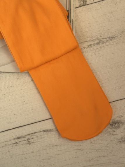 Колготы женские однотонные  150-175см S/L One Size Оранжевый (Г-50) | Зображення 2