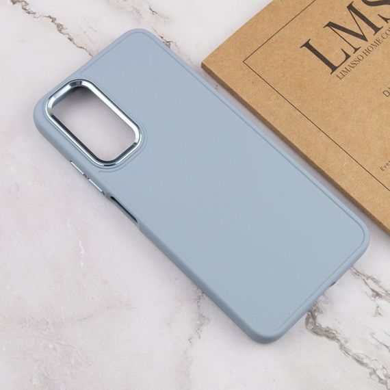 TPU чехол Bonbon Metal Style для Xiaomi Redmi Note 11 Pro 4G/5G / 12 Pro 4G Силікон, Блакитний/Mist blue | Зображення 3