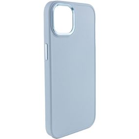 TPU чохол Bonbon Metal Style для Apple iPhone 14 (6.1") Силікон, Голубой / Mist blue